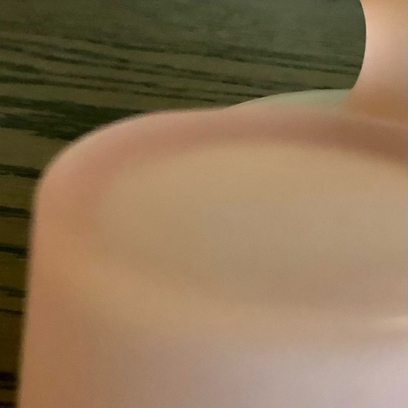 VINTAGE COTTON CANDY PINK FROSTED SATIN 4 pc SET 2 5”x 4” COMPOTE & 2 VOTIVES - Picture 7 of 16